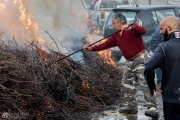 Easter Fires in the Street