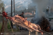 Preparing the Greek Easter Lamb