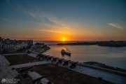 Ship Arriving in Valletta