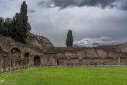 Storm Clouds Over Vesuvius