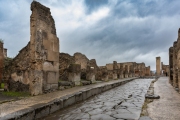 Foreboding Streets of Pompeii