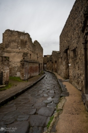 Foreboding Streets of Pompeii