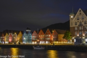 Bryggen Norway at Dawn