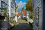 Streets of Bergen Norway