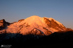 Sunrise on Mount Rainier