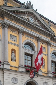 Building in Lugano Switzerland