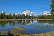 Reflection of Grand Tetons