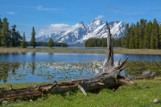 Reflection of Grand Tetons